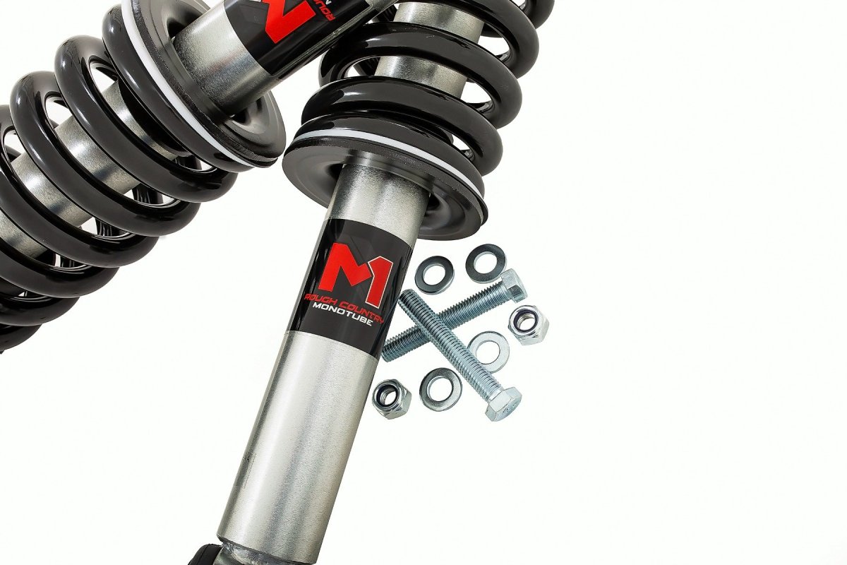 Ford F-150 Coilover Suspension Kit - Rough Country - M1 Adjustable - '14-'25